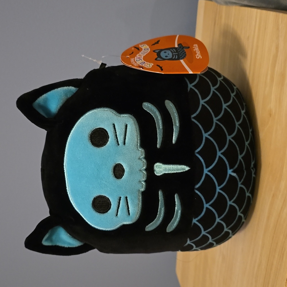 NWT Sheikla the Skeleton Catfish Squishmallow